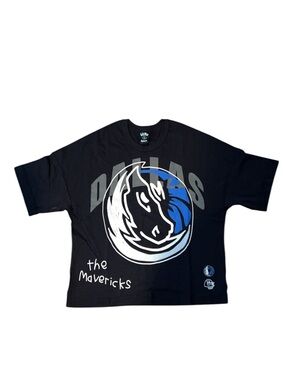 NBALABS Dallas Mavericks Black Box Fit T Size: Small Oversized NWT